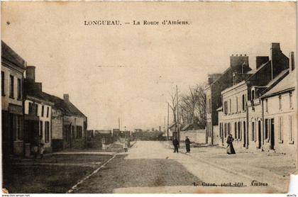 CPA LONGUEAU - La Route d'AMIENS (514753)