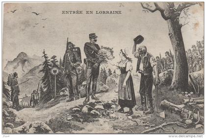 LORRAINE - entrée en Lorraine