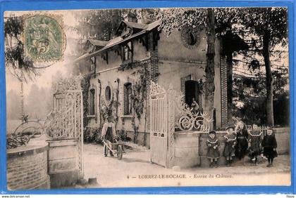 77 - Seine et Marne - Lorrez le Bocage Preaux - Entree du Chateau (N11424)