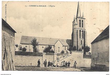 LORREZ LE BOCAGE PREAUX - L'Eglise