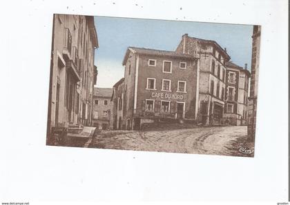 LOUDES (HTE LOIRE) BORUE PLACE DE LA MAIRIE (CAFE DU NORD)