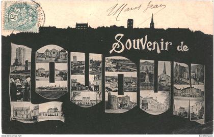 CPA  Carte Postale-France- Loudun-Souvenir de Loudun 1905- VM42619+