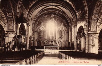 CPA LOUE Interieur de l'Eglise FRANCE (1433997)