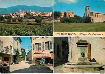 84 - Lourmarin - Multivues - Commerces - Village du Lubéron - CPM - Voir Scans Recto-Verso