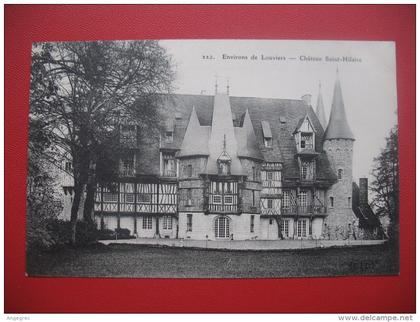 CPA      Eure  - Louviers   "  Environs de Louviers  - Château Saint-Hilaire  "  TBE