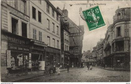 CPA LOUVIERS-Rue du NEUBOURG (43413)