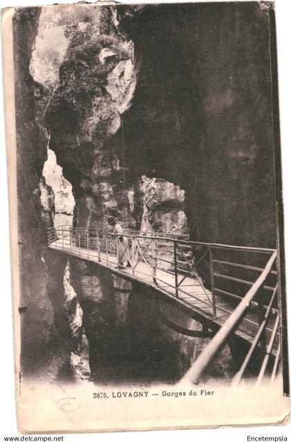 CPA Carte postale France Lovagny Gorge du Fier VM65956