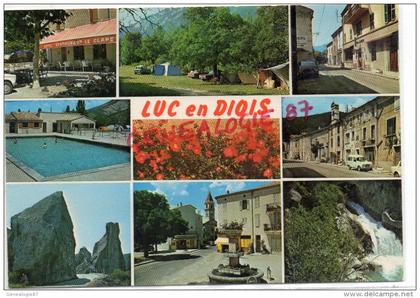 26 - LUC EN DIOIS - RESTAURANT LE CLAPS -PISCINE