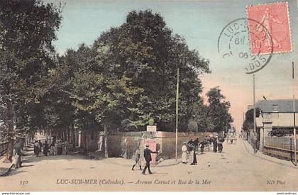 LUC SUR MER (14) Avenue Carnot et rue de la Mer