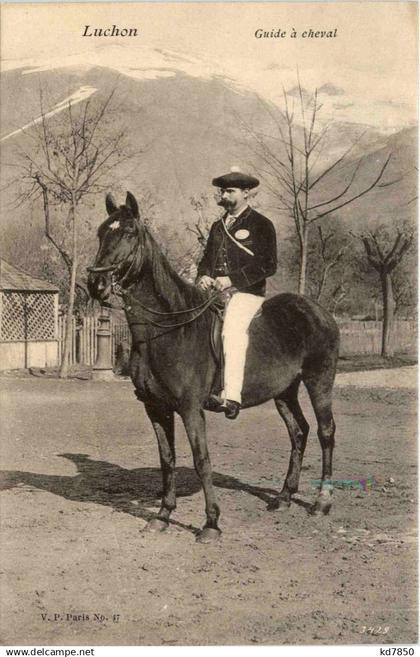 Luchon - Guide a cheval