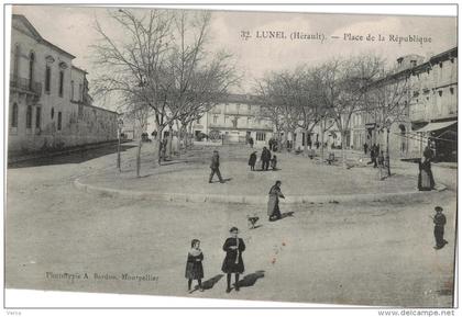 Carte Postale Ancienne de LUNEL