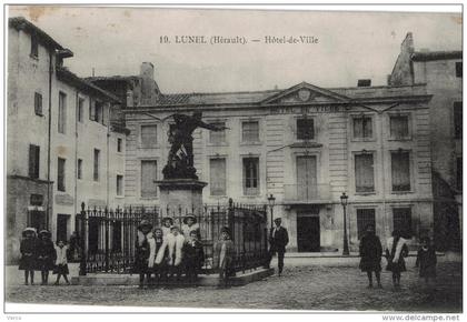 Carte Postale Ancienne de LUNEL