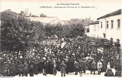 Carte postale ancienne de  LUNEVILLE