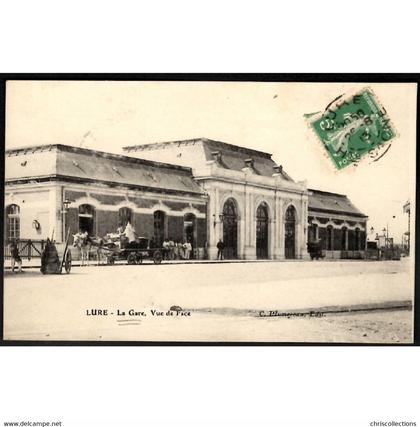 70 - LURE (Haute Saône) - La Gare - Vue de Face