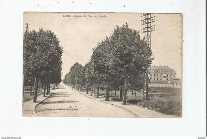 LURE AVENUE DU QUARTIER LASALLE 1918