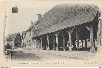 Environs de Tours - Luynes, le vieux marché