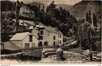 CPA Luz - Saint-Sauveur - Pont l'Égalité - Quartier des Ubats (110564)