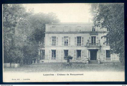 cpa du 95 Luzarches -- Château de Rocquemont    LION25