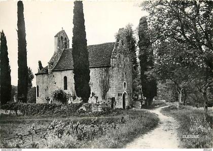 46 - Luzech - Eglise romane de Camy - Carte dentelée - CPSM grand format - Voir Scans Recto-Verso