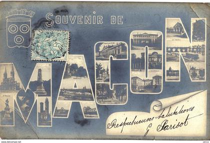 Carte postale ancienne de MACON