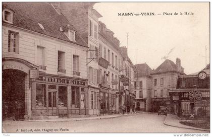 MAGNY-EN-VEXIN PLACE DE LA HALLE PHARMARCIE MESLIN