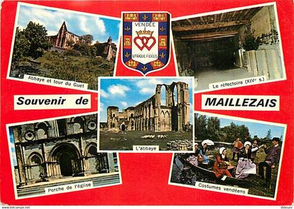 85 - Maillezais - Multivues - Blasons - Folklore - CPM - Voir Scans Recto-Verso