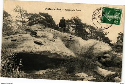 CPA MALESHERBES - Grotte du Poete (227603)