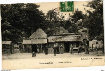 CPA MALESHERBES - Taverne du Rocher (227774)