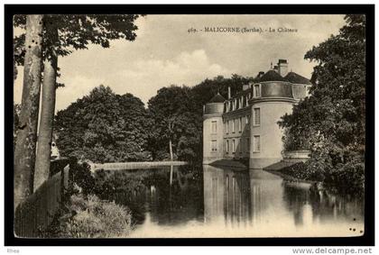 72 Malicorne-sur-Sarthe chateau D72D K72179K C72179C RH072700