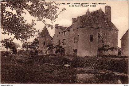 CPA MALICORNE-sur-SARTHE Vieux Manoir de la Rafrere FRANCE (1433370)