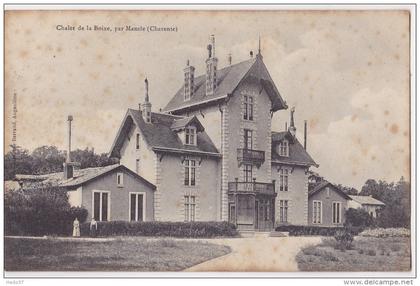 Chalet de la Boixe par Mansle