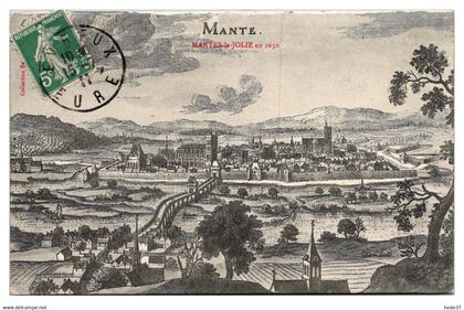 Mantes La Jolie - En 1650