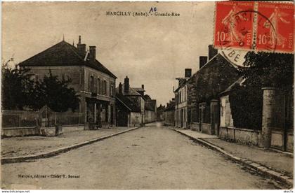 CPA MARCILLY Grande-Rue (863176)