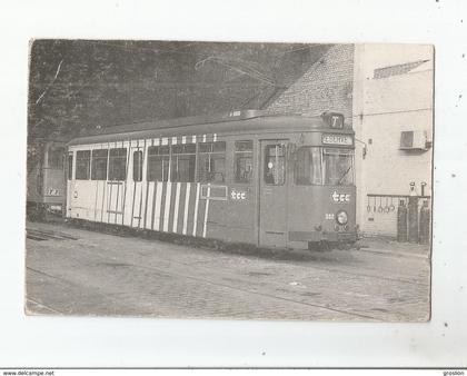 AU DEPOT DE MARCQ EN BAROEUL 304 GROS PLAN SUR LE MONGY 304 TRAMWAY SIMPLE DUWAG 362 JUIN 1993