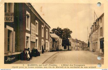 85 MAREUIL SUR LAY DISSAIS  hôtel des voyageurs  2 scans