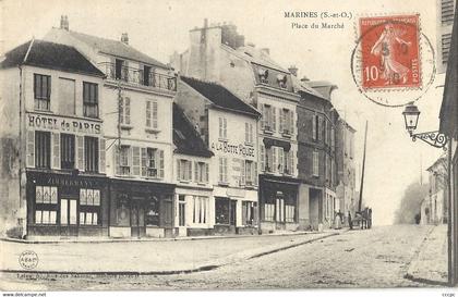 CPA Marines Place du Marché