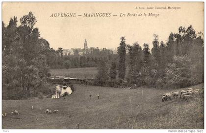 MARINGUES BORDS DE LA MORGE BERGERS ET LEURS MOUTONS