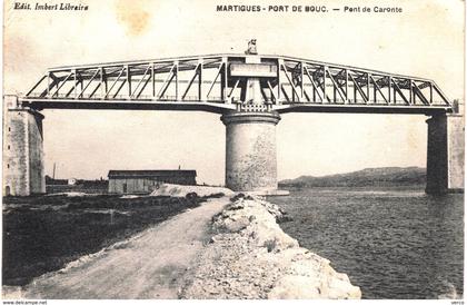 Carte  POSTALE  ANCIENNE de  MARTIGUES - Pont de Caronte