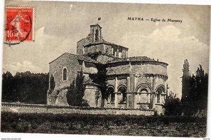 CPA MATHA - Église de Marestay (242144)