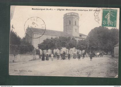 CP - 65 - Maubourguet - Eglise