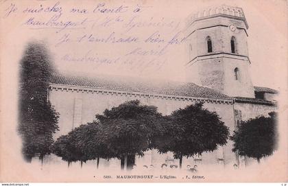 Maubourguet - L'Eglise   - CPA °J