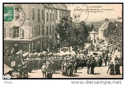 15 Mauriac Cantal 438 - MAURIAC, Procession de la Vierge Noire religion procession vie D15D K15120K C15120C RH004839