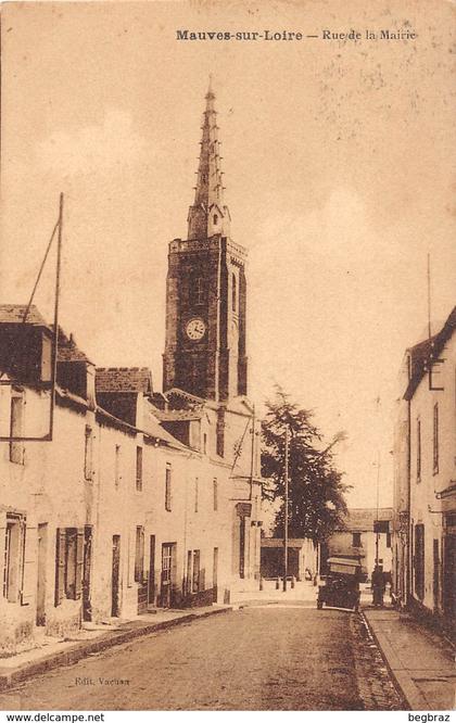 MAUVES SUR LOIRE     RUE DE LA MAIRIE