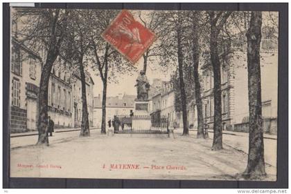 53 - Mayenne - Place Cheverus