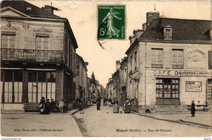 CPA Mayet Rue St Nicolas (1429696)