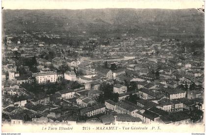 CPA Carte Postale  France Mazamet  Vue générale  VM56978