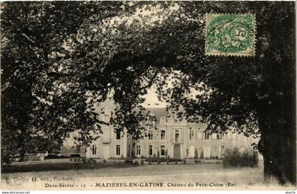 CPA AK MAZIERES en Gatine - Chateau du Petit Chene (472506)