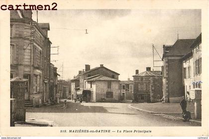 MAZIERES-EN-GATINE PLACE PRINCIPALE 79