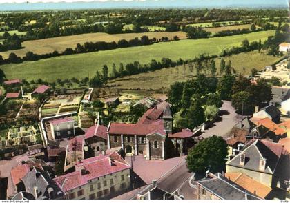 MAZIERES-EN-GATINE VUE AERIENNE L'EGLISE