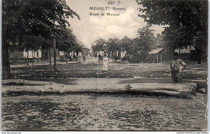 80 MEAULTE - la route de moreuil